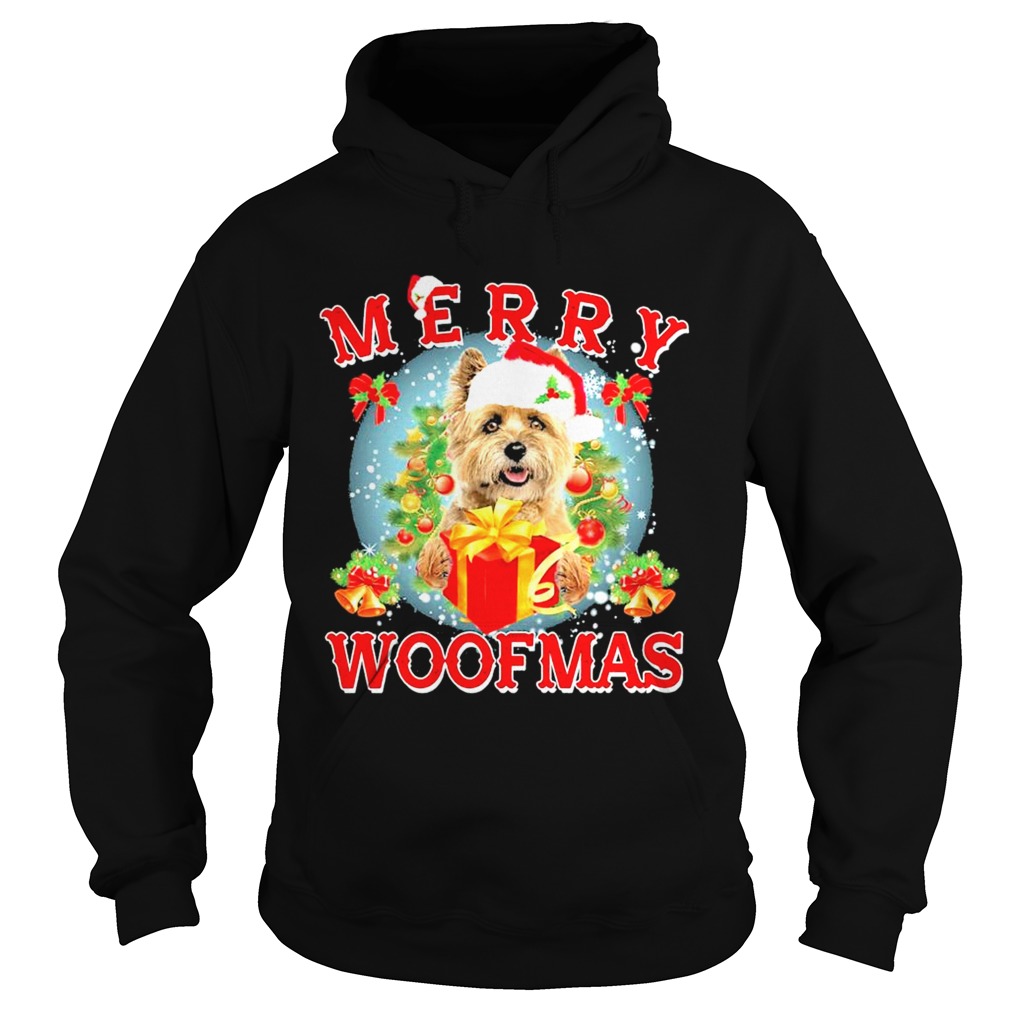 Cairn Terrier Merry Woofmas Christmas Hoodie