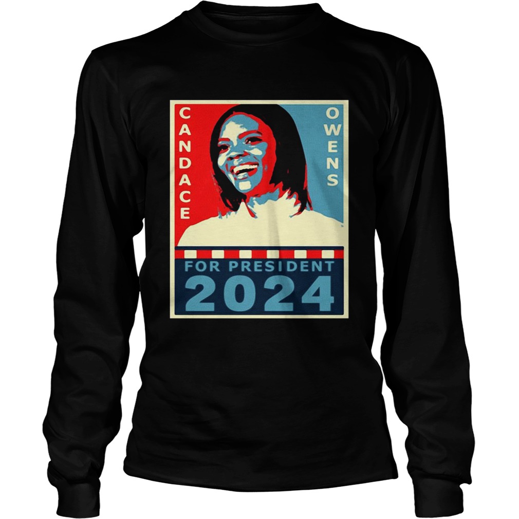 Candace Owens For President 2024 Long Sleeve