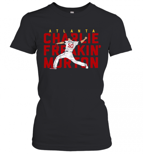 Charlie Freakin' Morton Atlanta MLBPA Licensed T-Shirt Classic Women's T-shirt