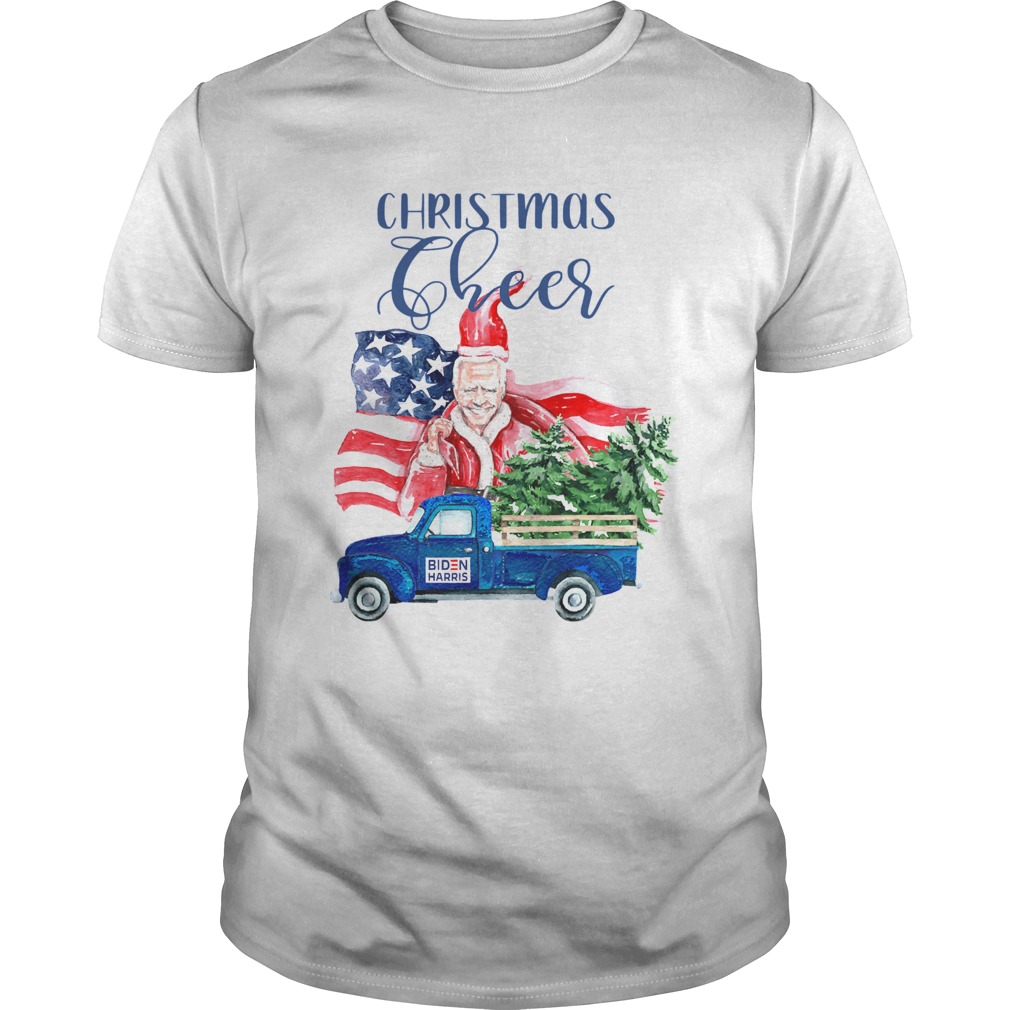 Christmas Cheer Joe Biden Santa Claus Flag US shirt