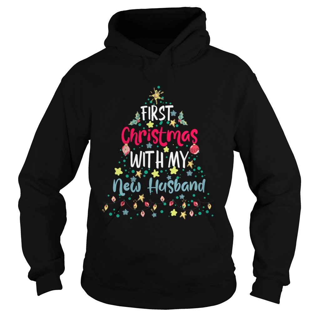 Christmas With My New Husband Tee Xmas 2020 Party Hoodie