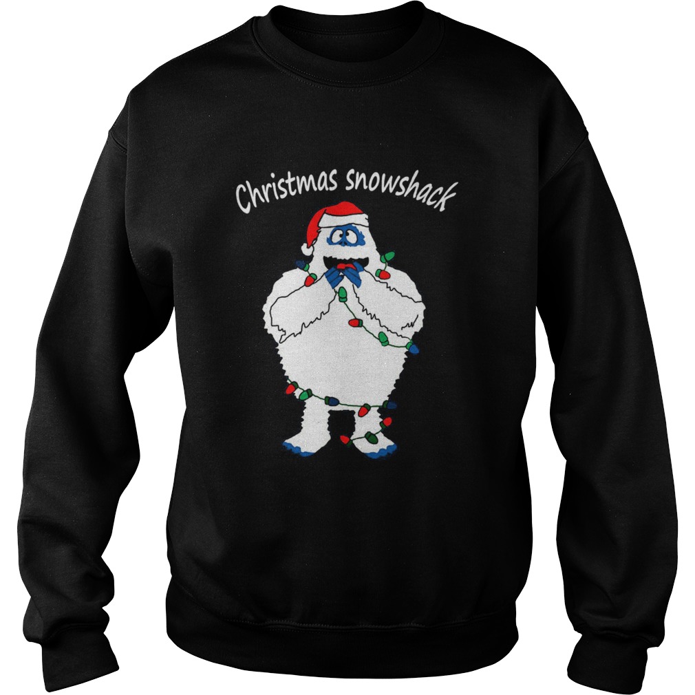 Christmas snow shack Sweatshirt