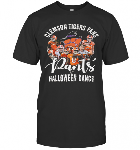 Clemson Tigers Fans Shake Your Pants At Halloween Dance T-Shirt
