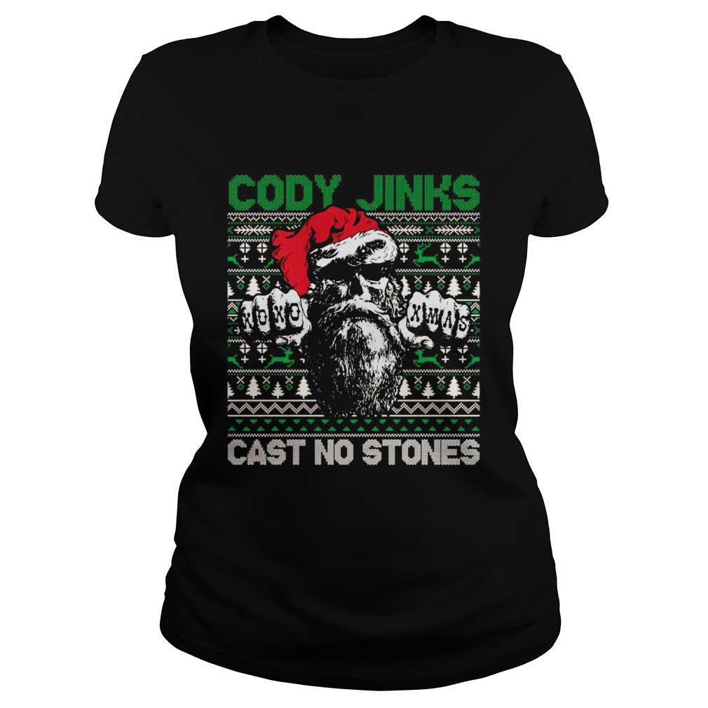 Cody Jinks Cast No Stones Ugly Christmas Classic Ladies
