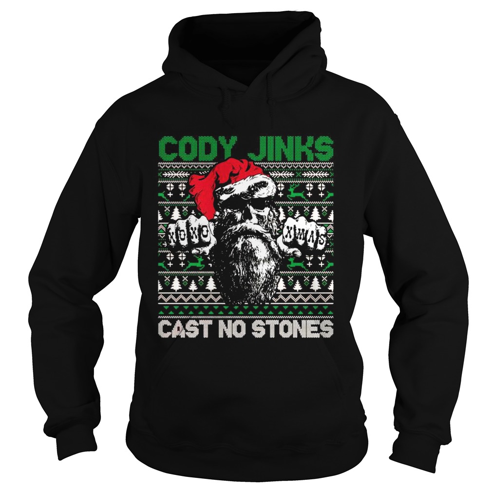 Cody Jinks Cast No Stones Ugly Christmas Hoodie