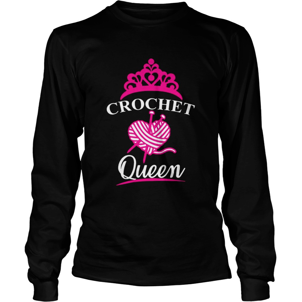 Crochet Queen Long Sleeve