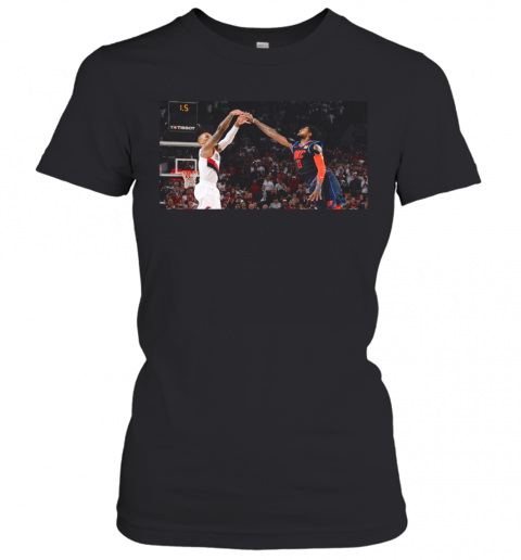 DAMIAN LILLARD VS PAUL GEORGE T-Shirt Classic Women's T-shirt