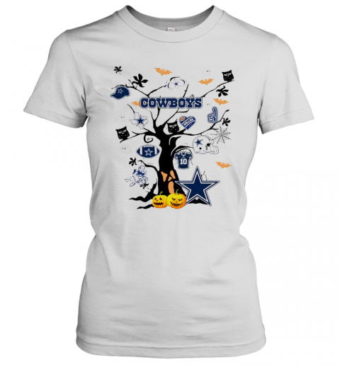 Dallas Cowboys Halloween Tree T-Shirt Classic Women's T-shirt