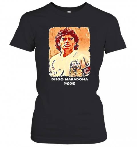 Diego Maradona Golden Boy 1960 2020 T-Shirt Classic Women's T-shirt