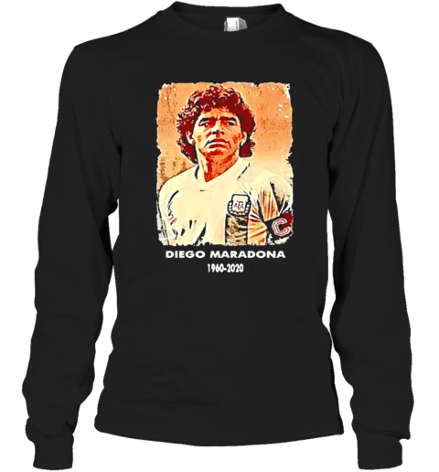 Diego Maradona Golden Boy 1960 2020 T-Shirt Long Sleeved T-shirt 