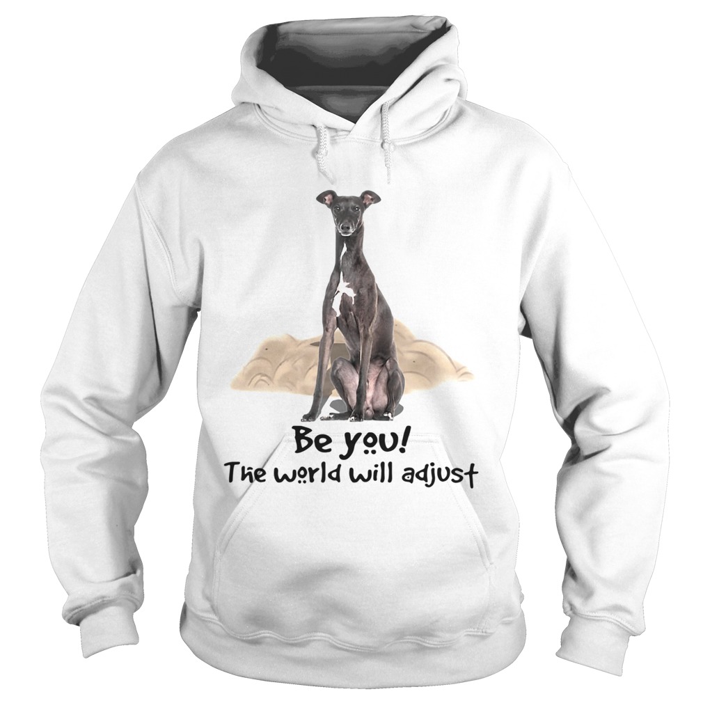 Dog Greyhound Be You The World Will Adjust Hoodie