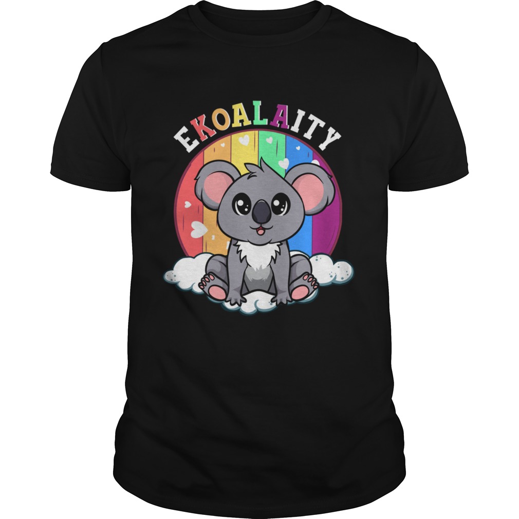 Ekoalaity Kawaii Koala LGBTQ Pride Equality shirt