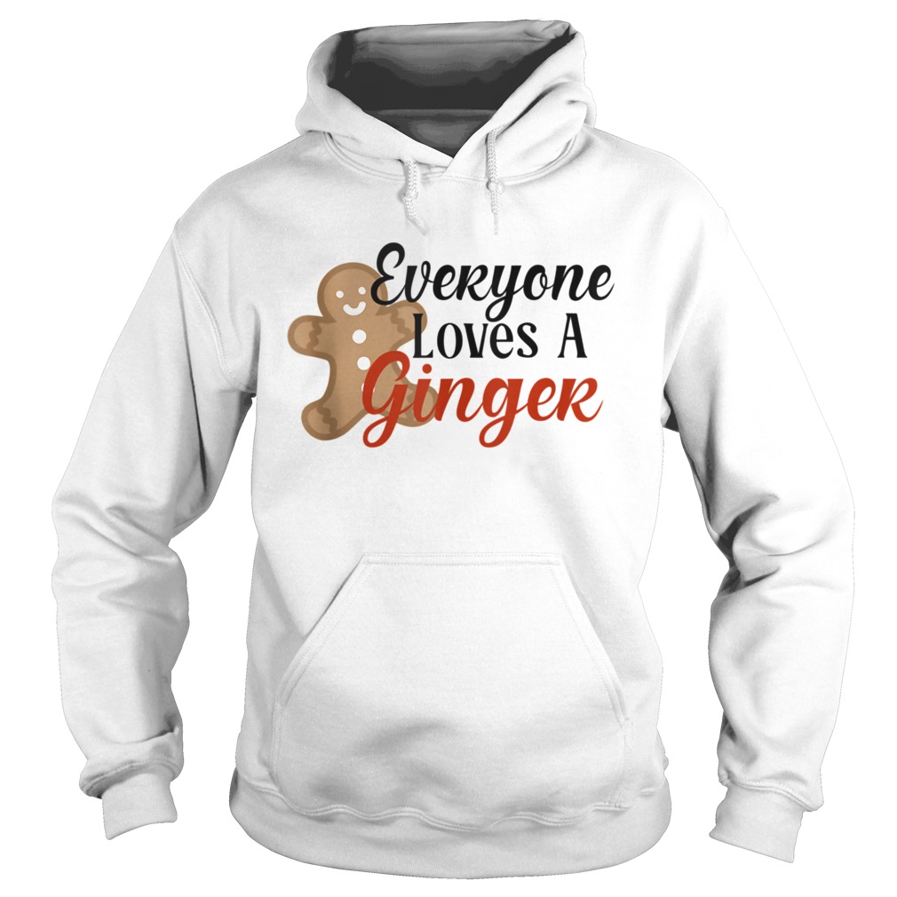 Everyone Loves a Ginger Redhead Gingerbread Christmas Hoodie