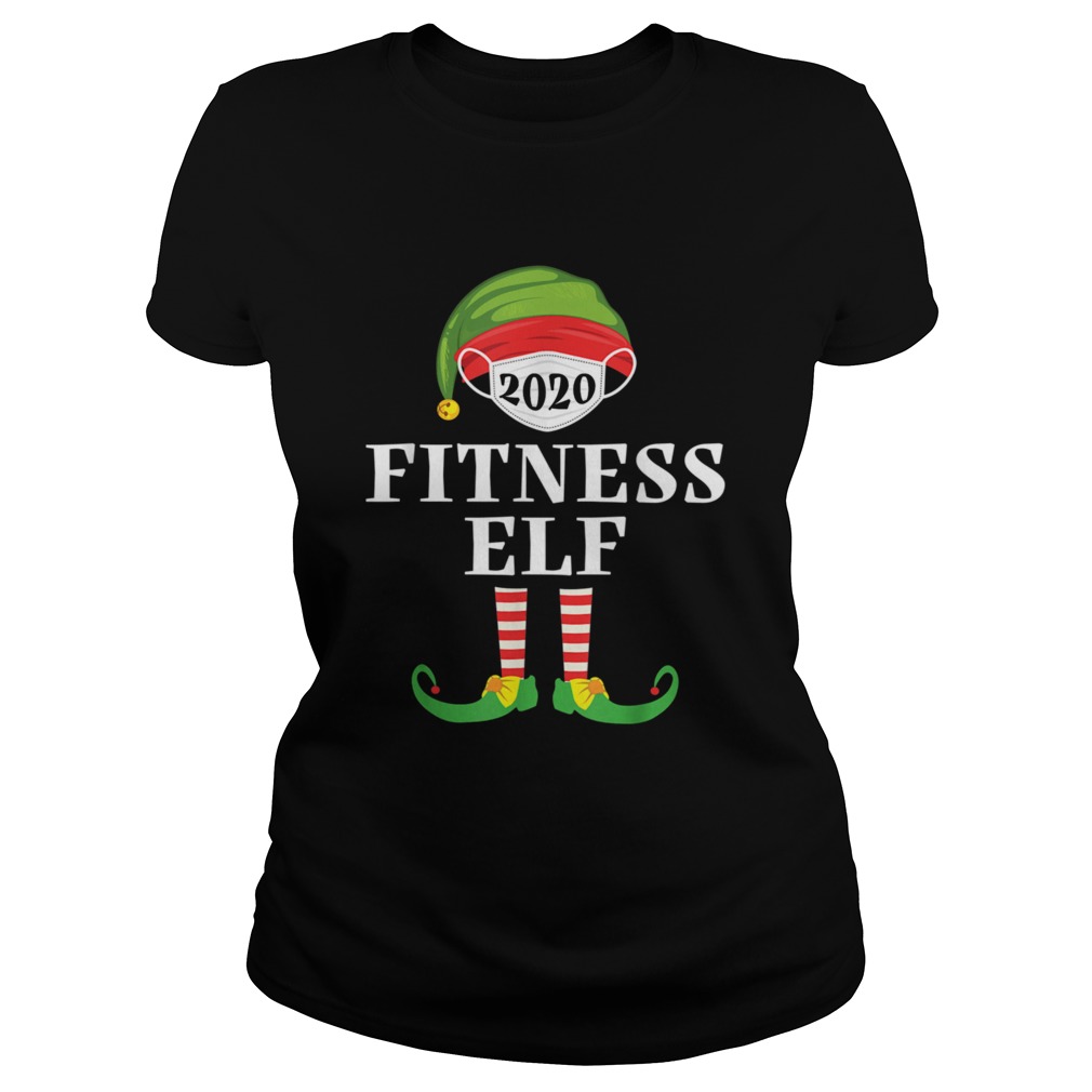 Fitness Elf Matching Christmas Group Party Pjs Family 2020 Classic Ladies