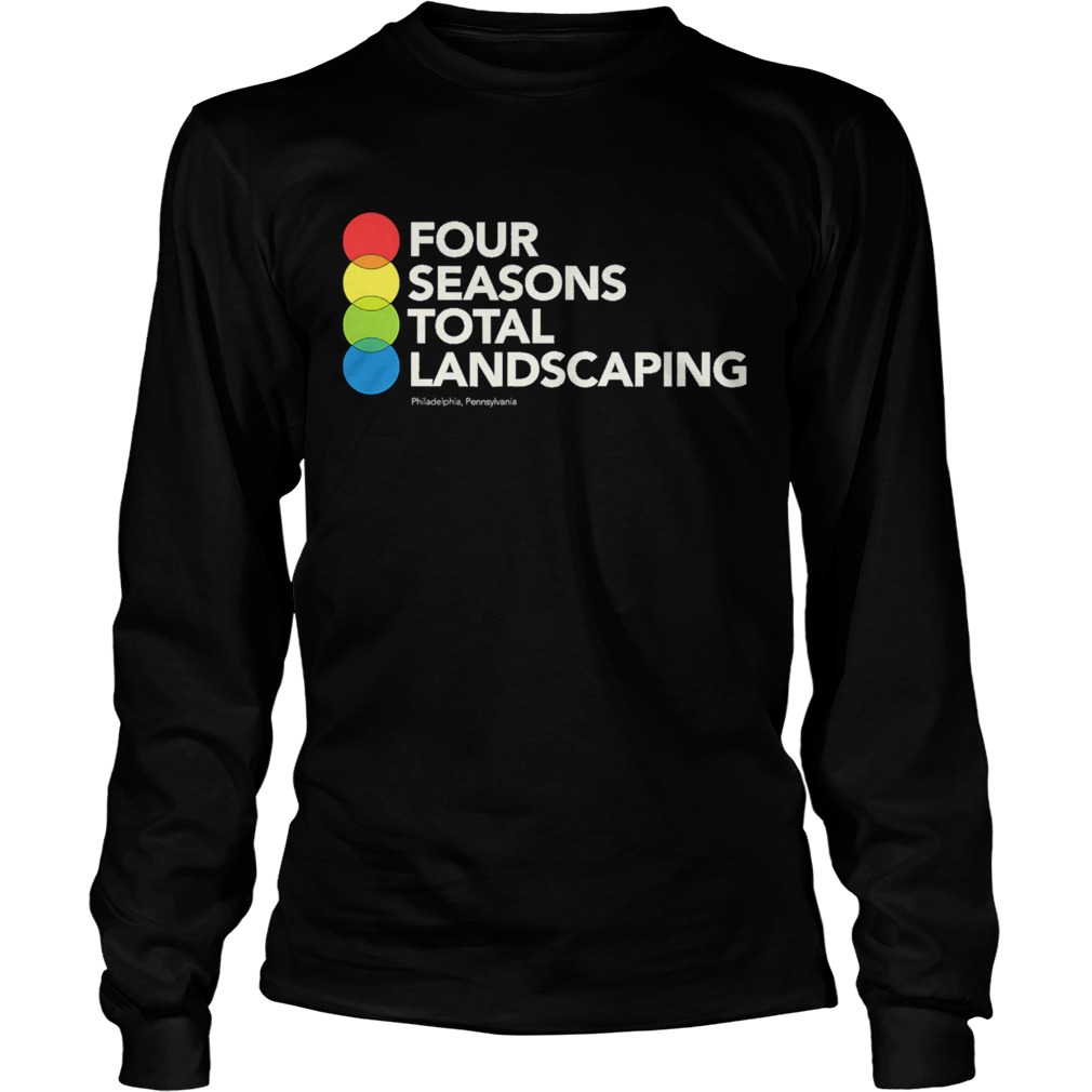 Four Seasons Total Landscaping Circles Creative Cool Long Sleeve