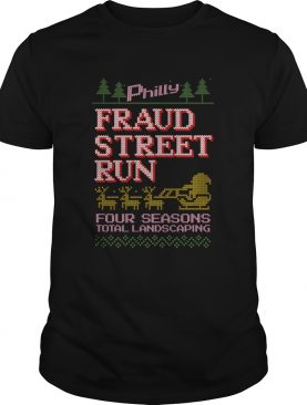 Fraud Street Run Ugly Christmas Sweater Fraud Street Run shirt