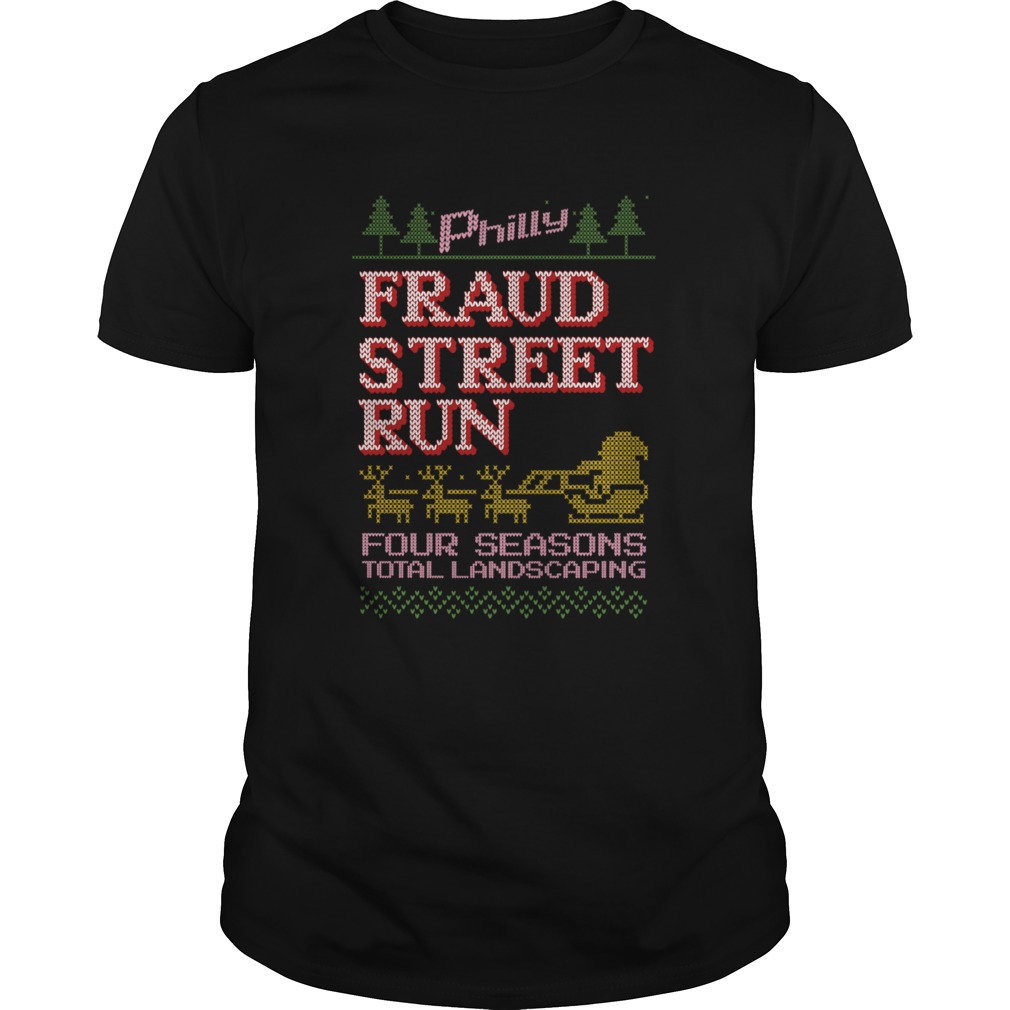Fraud Street Run Ugly Christmas Sweater Fraud Street Run shirt