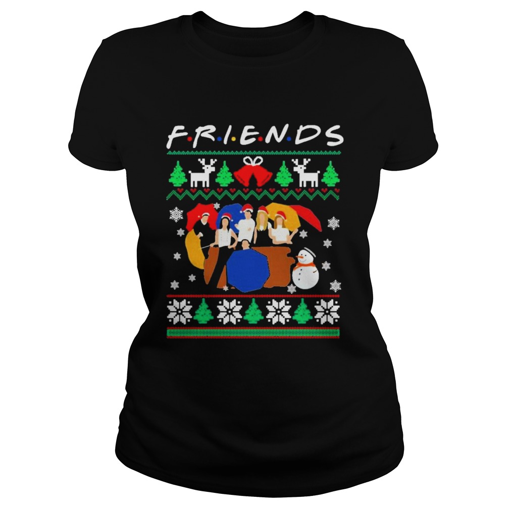 Friends tv show christmas 2020 ugly Classic Ladies