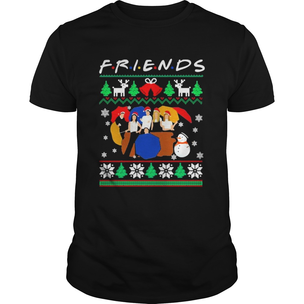 Friends tv show christmas 2020 ugly shirt