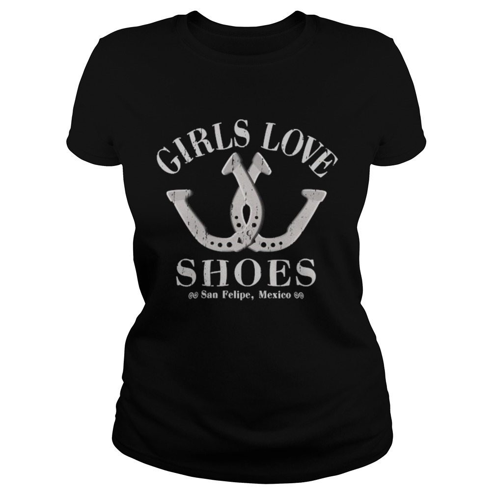 Girls Love Shoes Game Of Horseshoe Pitching Classic Ladies