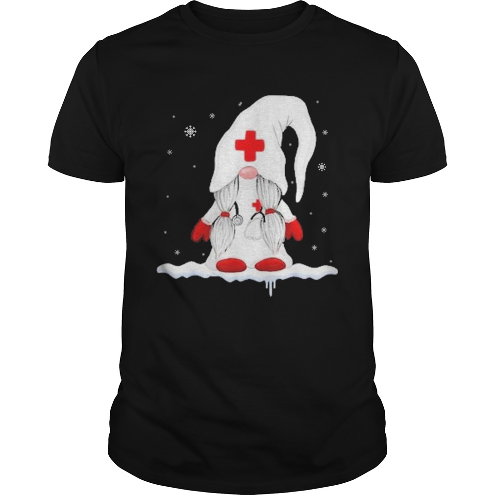 Gnome Nurse Christmas shirt