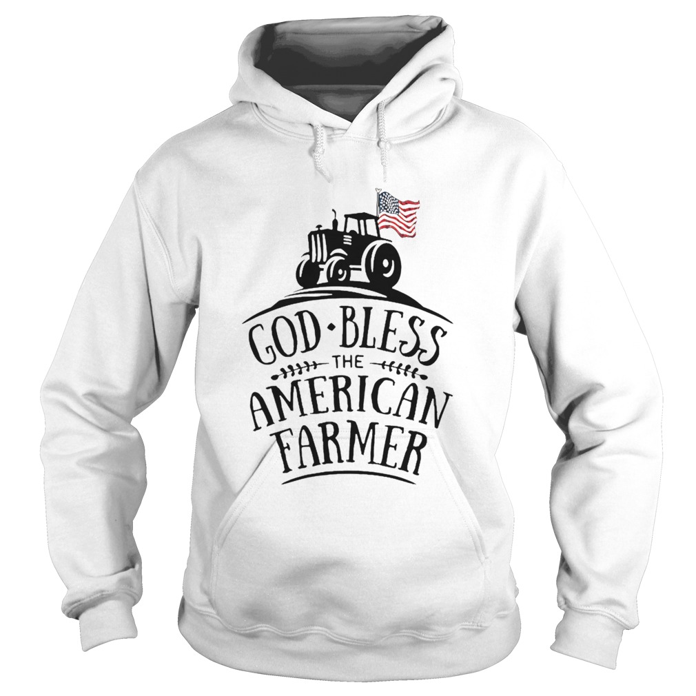 God Bless America Farmer Hoodie
