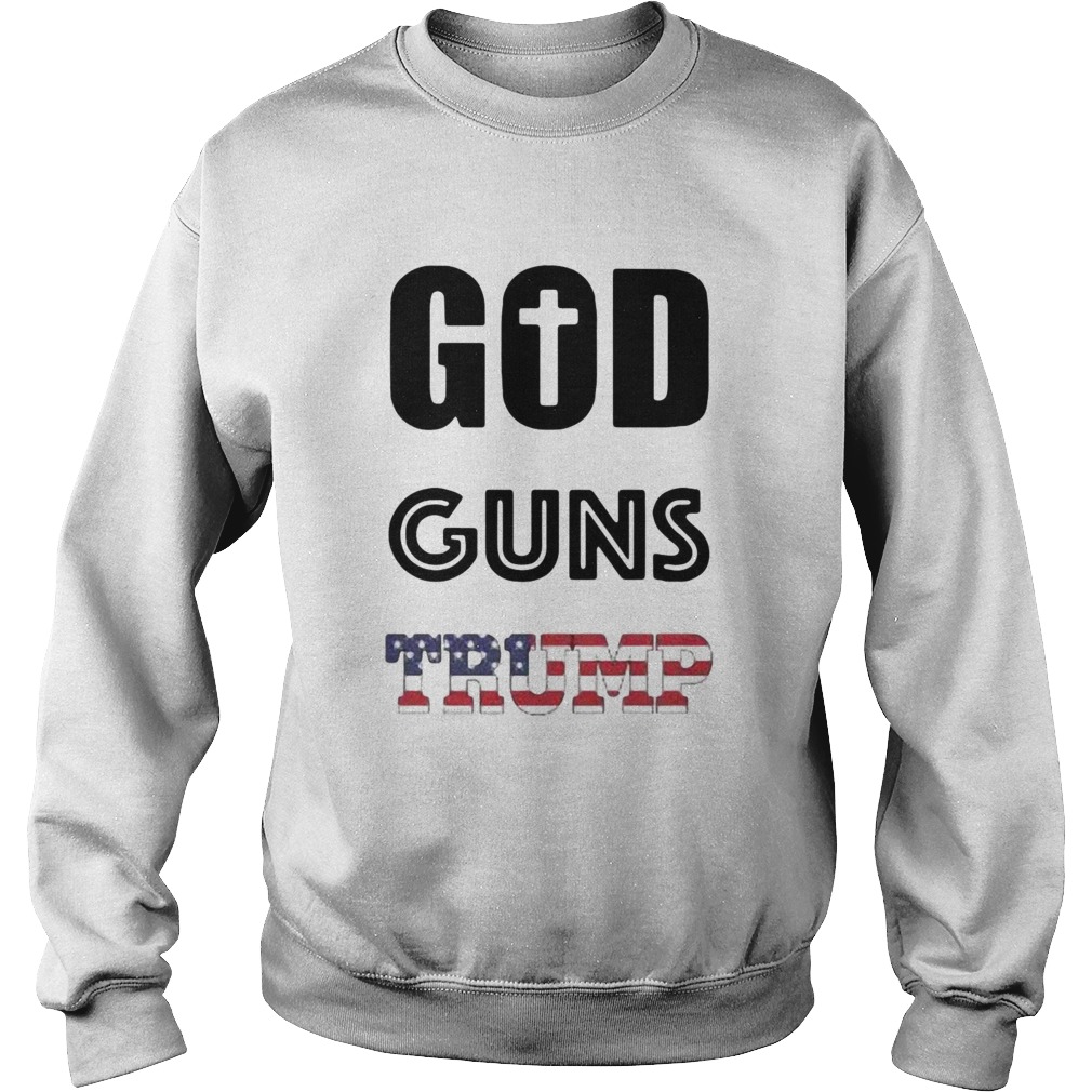 God Guns Trump Sweatshirt