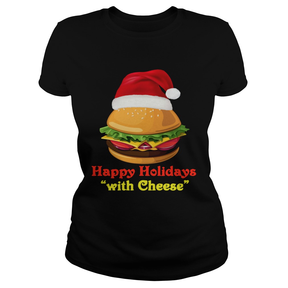 Happy Holidays With Cheese Classic Ladies