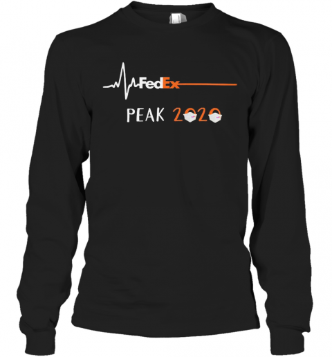Heartbeat Fedex Peak 2020 T-Shirt Long Sleeved T-shirt 
