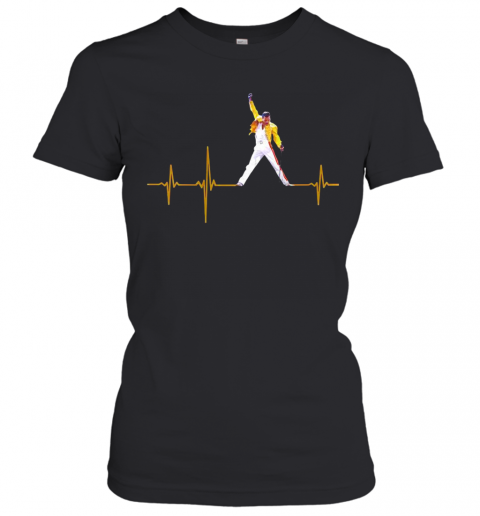 Heartbeat Freddie Mercury T-Shirt Classic Women's T-shirt