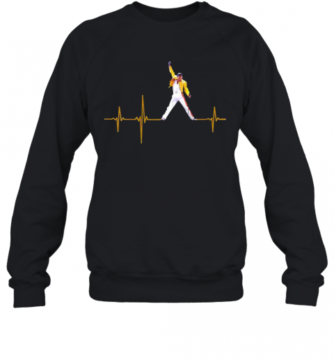 Heartbeat Freddie Mercury T-Shirt Unisex Sweatshirt