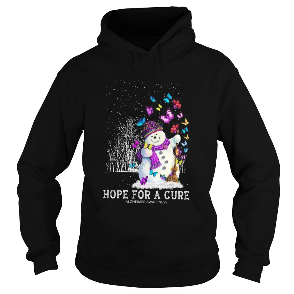 Hope For A Cure Alzheimer Awareness Hoodie