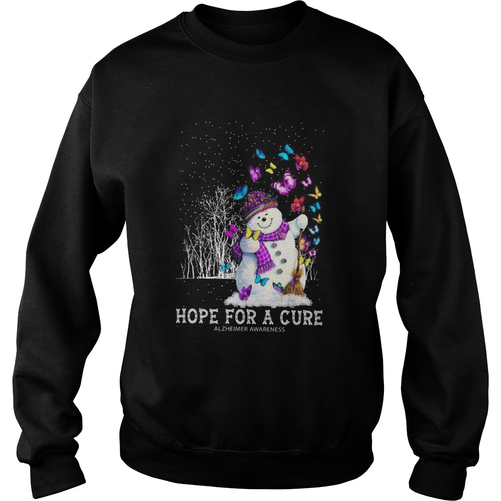 Hope For A Cure Alzheimer Awareness Sweatshirt