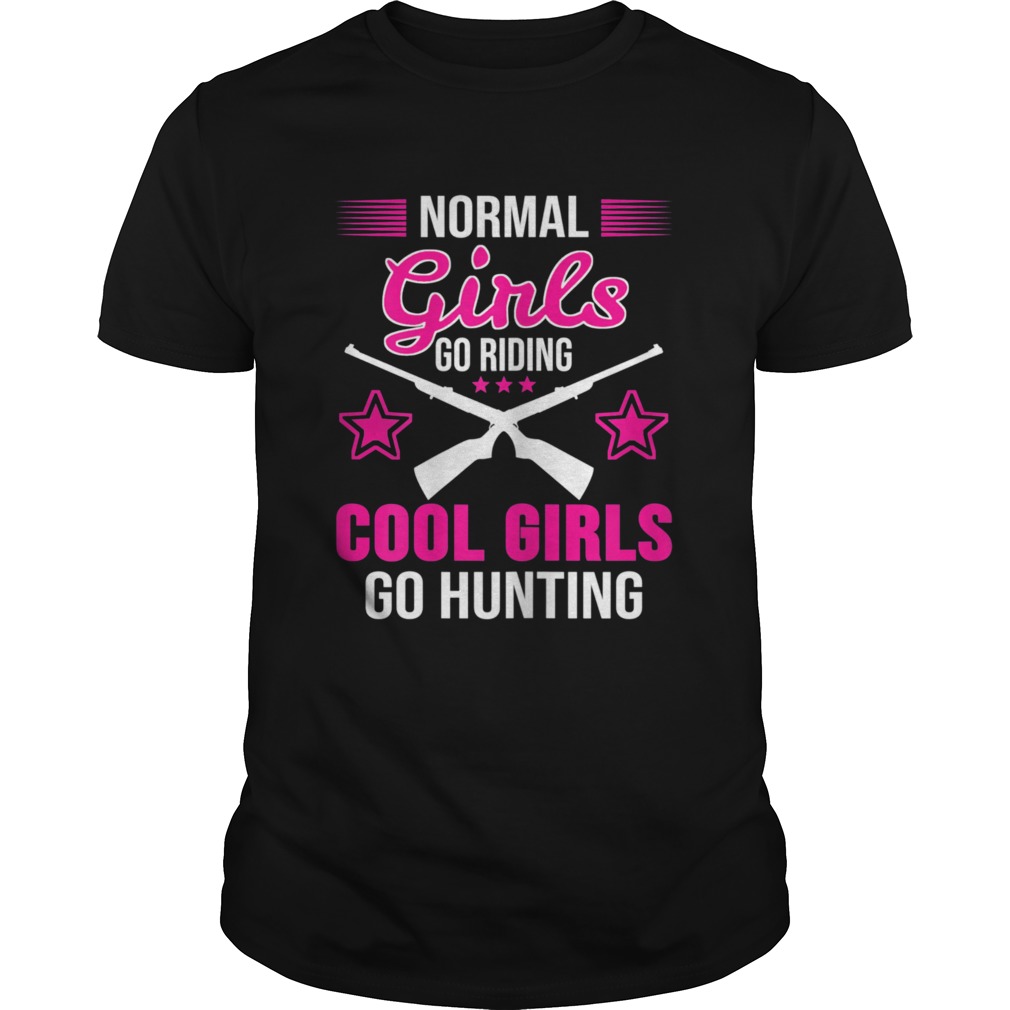 Hunting Girl Hunter Deer shirt