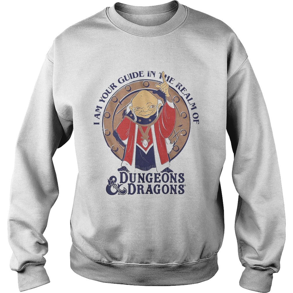 I Am Your Guide In The Realm Of Dungeons And Dragons Sweatshirt