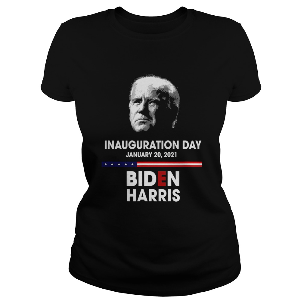 Inauguration Day January 20 2021 Biden Harris American Flag Classic Ladies