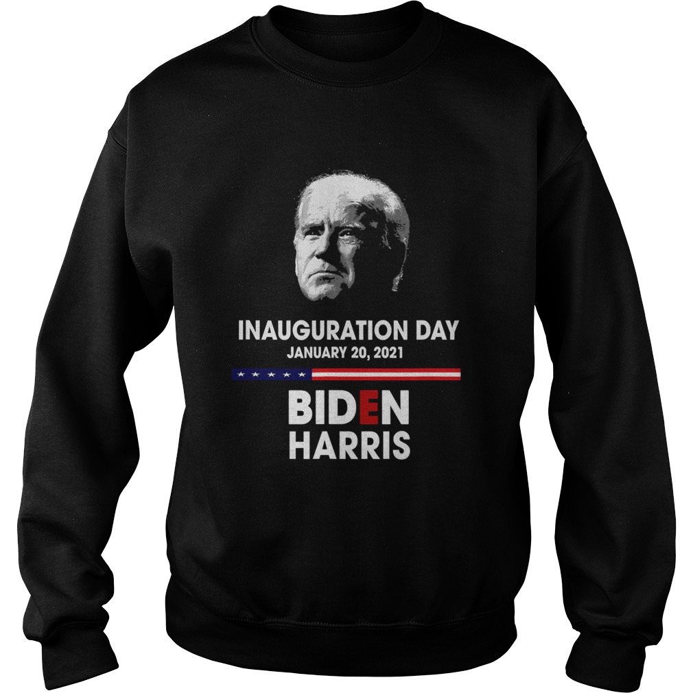 Inauguration Day January 20 2021 Biden Harris American Flag Sweatshirt