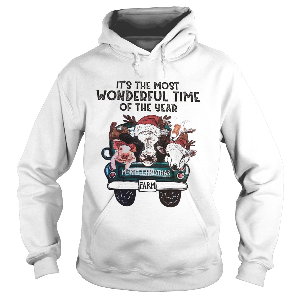 Its The Most Wonderful Time Of The Year Shirt Merry Christmas Hoodie