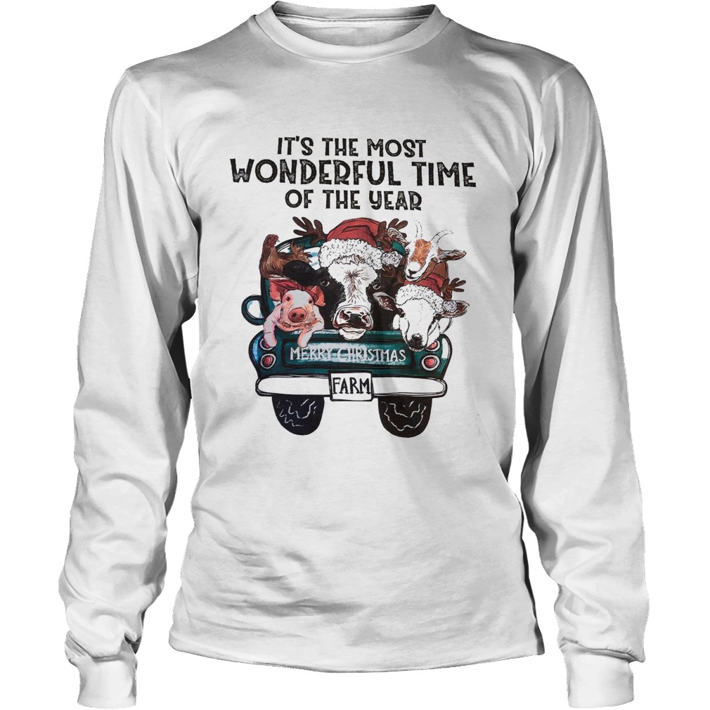 Its The Most Wonderful Time Of The Year Shirt Merry Christmas Long Sleeve