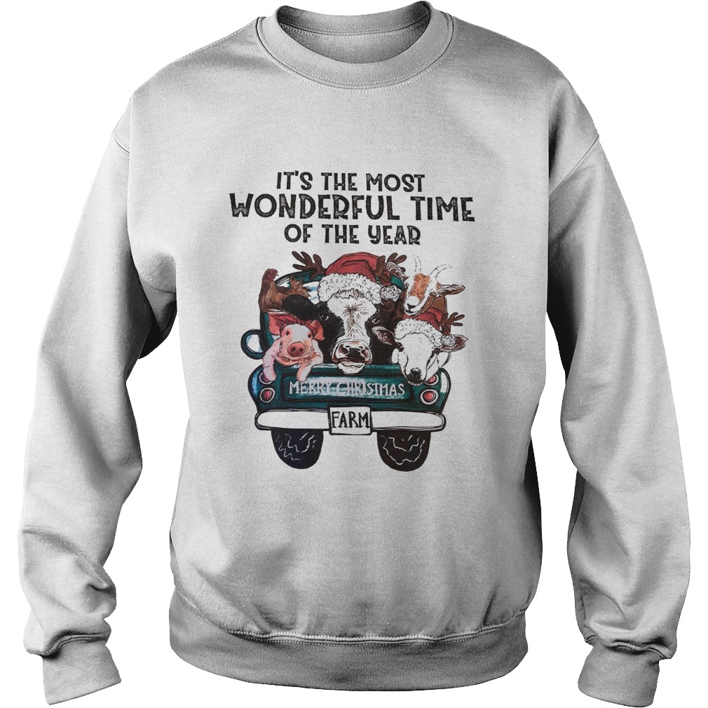 Its The Most Wonderful Time Of The Year Shirt Merry Christmas Sweatshirt