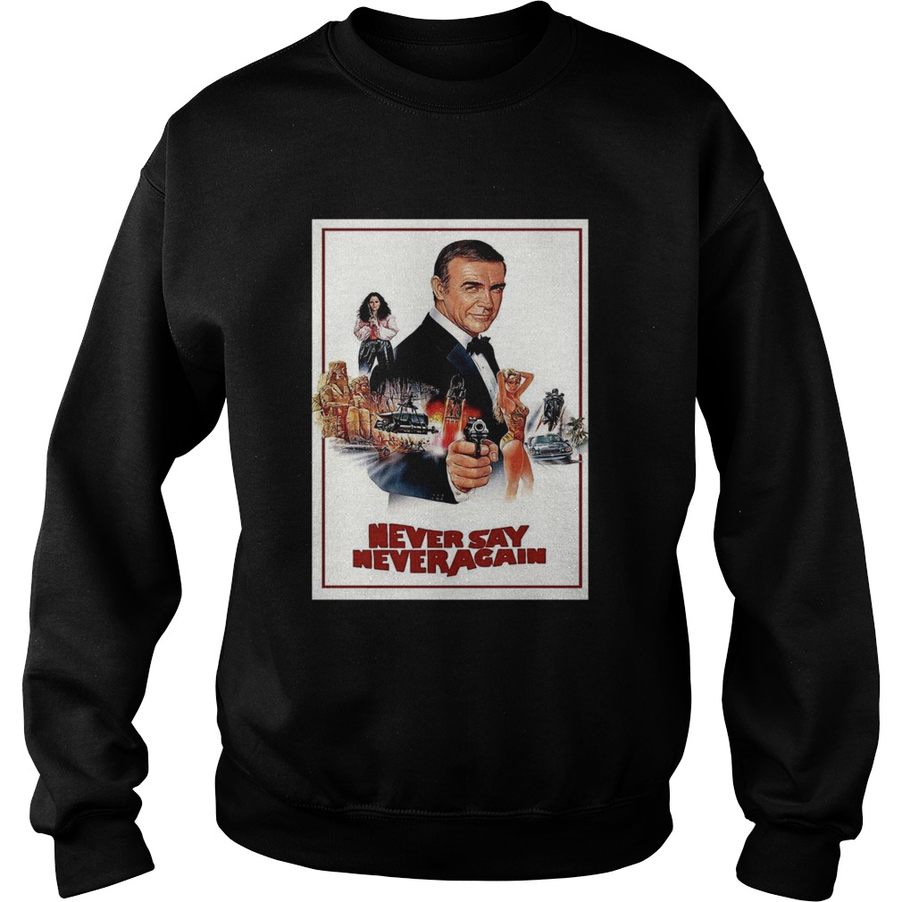 James Bond 007 Never Say Never Again Sweatshirt