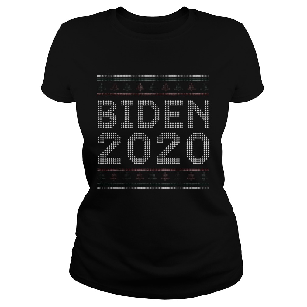 Joe Biden 2020 Ugly Christmas Classic Ladies
