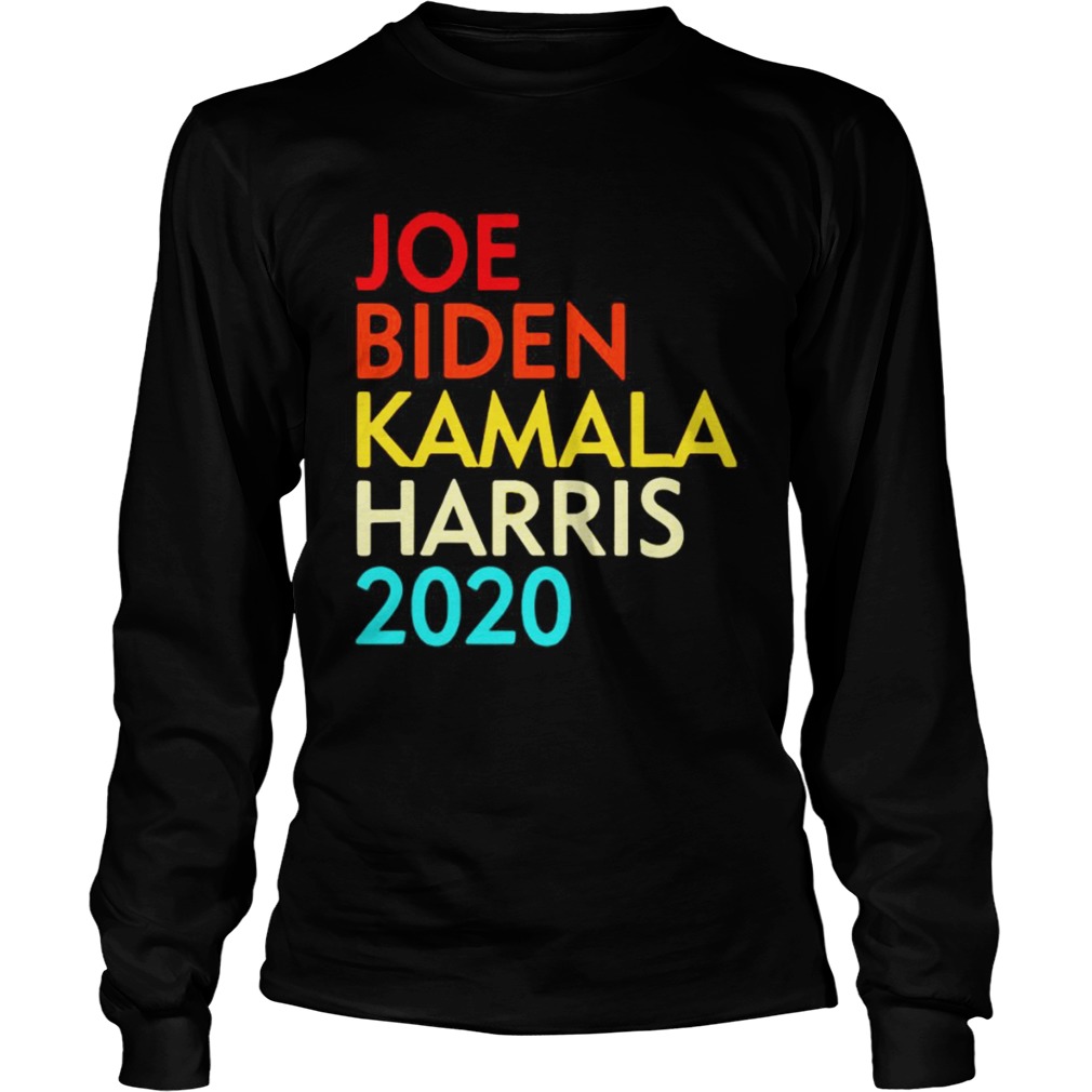 Joe Biden Kamala Harris 2020 Shirt Long Sleeve