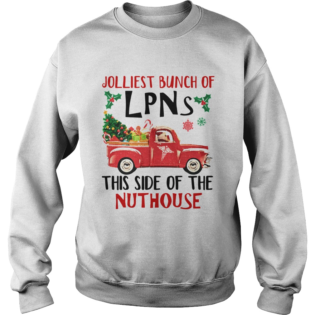 Jolliest Bunch Of LPNS This Side Of The Nuthouse Sweatshirt