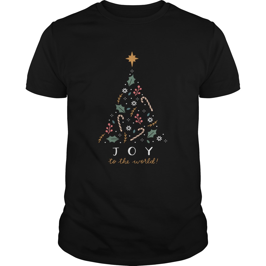 Joy To The World Tree Christmas shirt