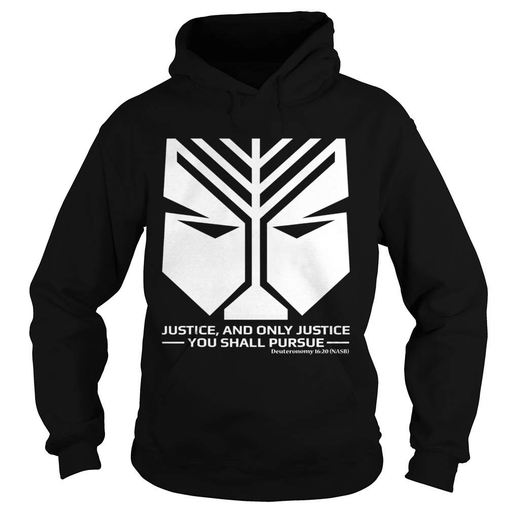 Justice From Bible Hoodie