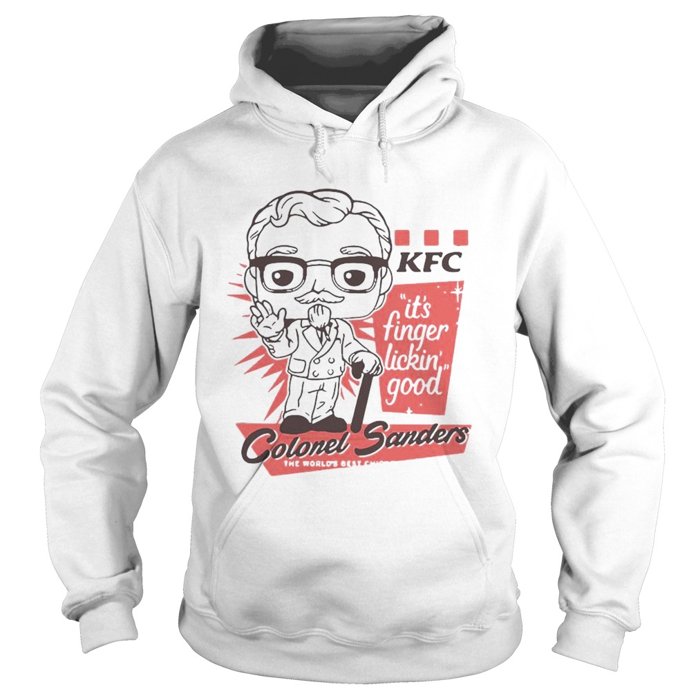 KFC Its Finger Lickin Good Colonel Sanders Hoodie