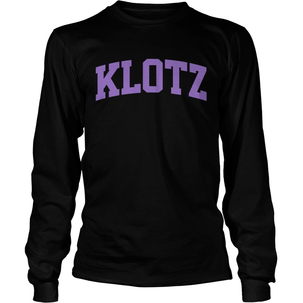 Klotz Name Family Long Sleeve