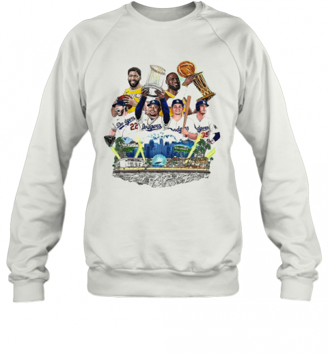 LA Lakers And Dodgers World Series Champions 2020 Legend T-Shirt Unisex Sweatshirt