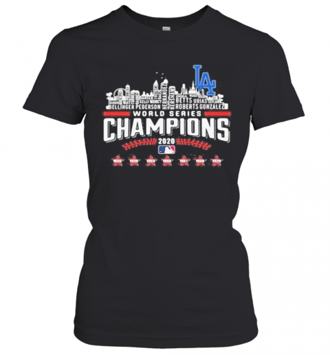 La Los Angeles World Series 2020 Champions Stars T-Shirt Classic Women's T-shirt